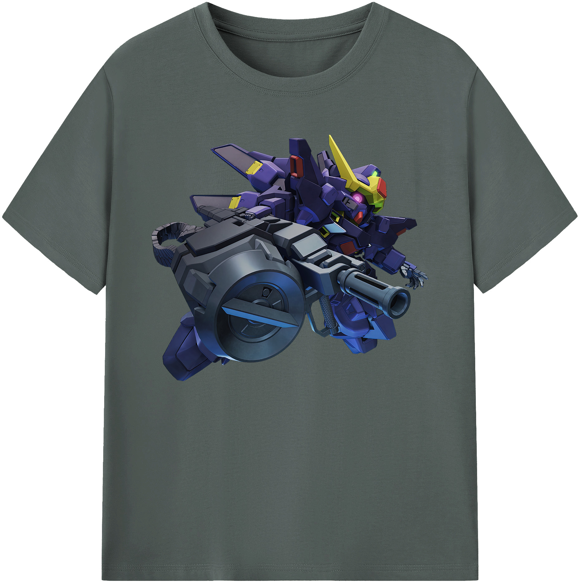 （画像用） 機動戦士ガンダム Mobile Suit Gundam 綿100％ メンズ半袖Tシャツ｜肌触りやわらか＆通気性
